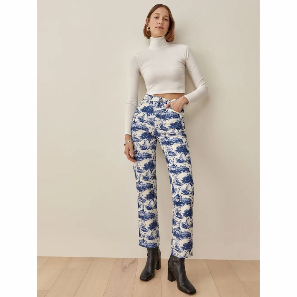 Reformation Pastoral High Rise Straight‎ Jeans NWT